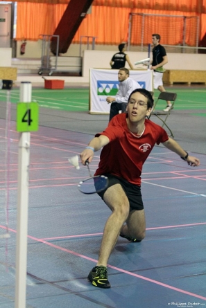 Photos de la 1ère journée du tournoi du GUC Badminton